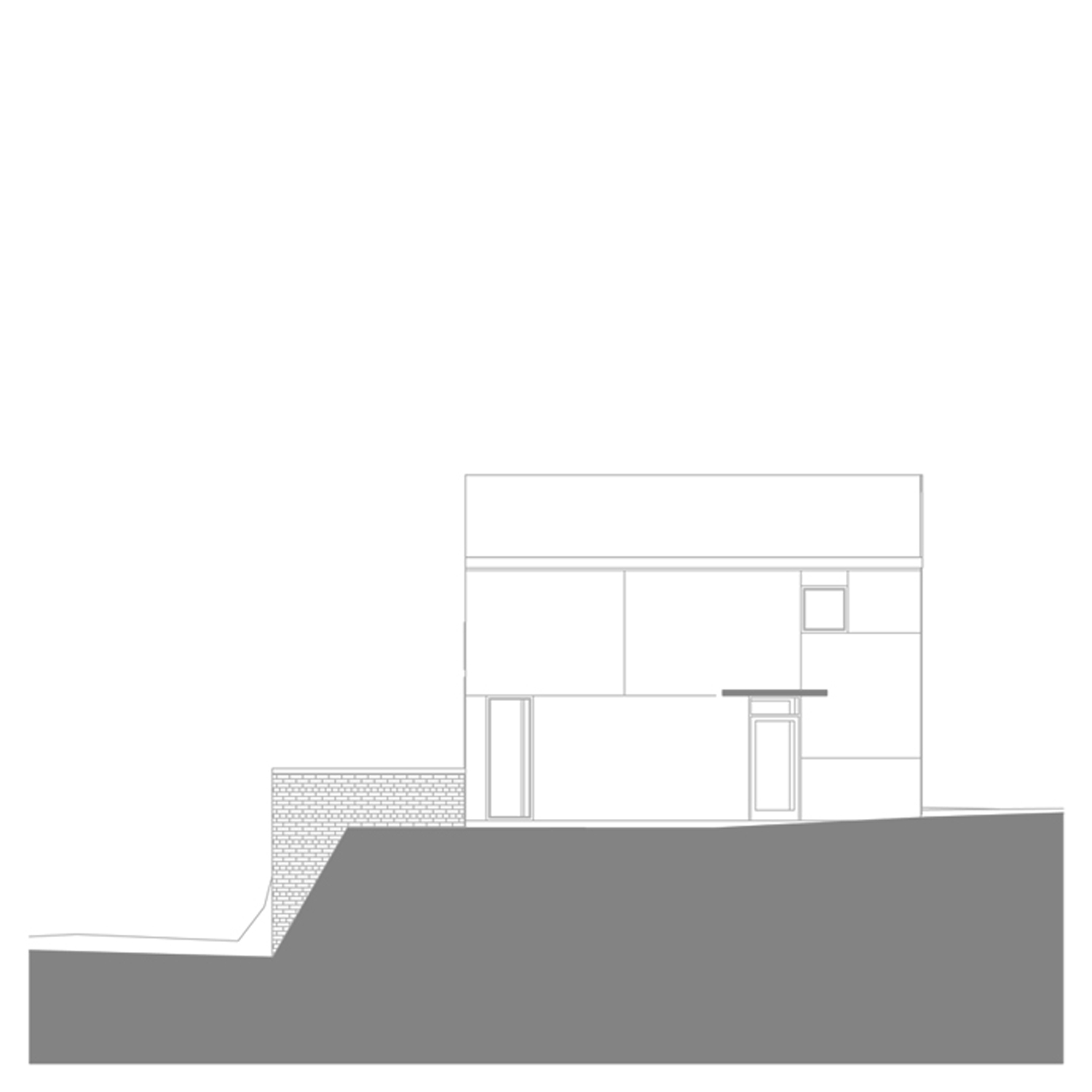 Kertvégi családi ház