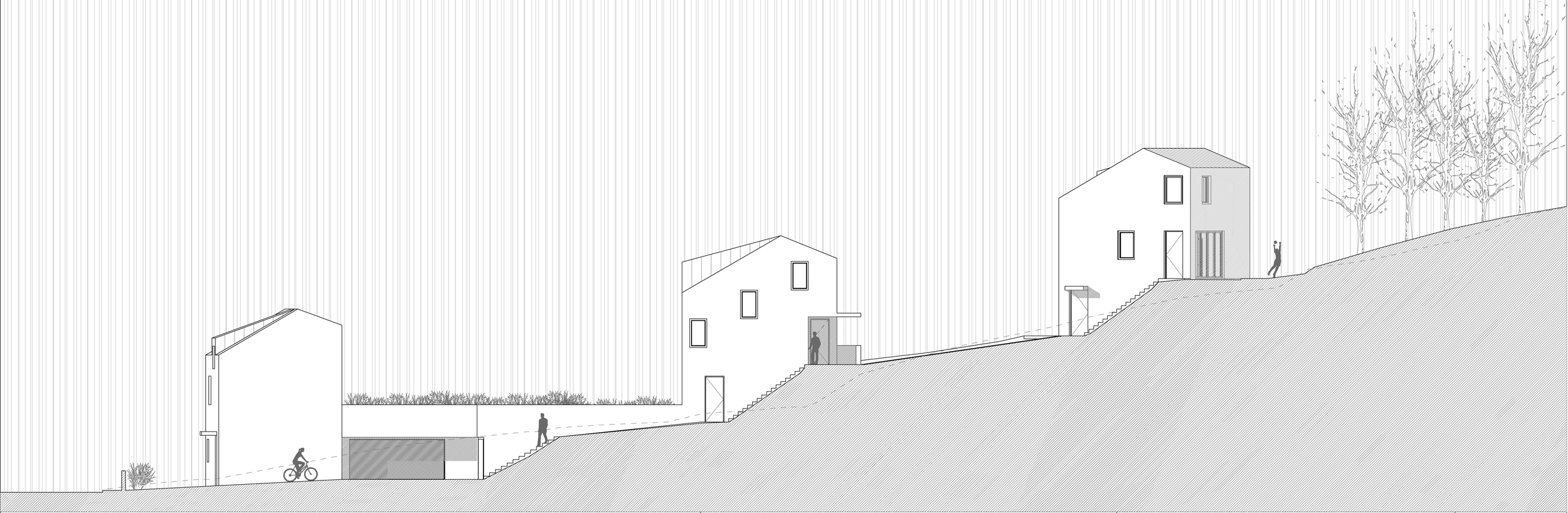 Erdő melletti társasház