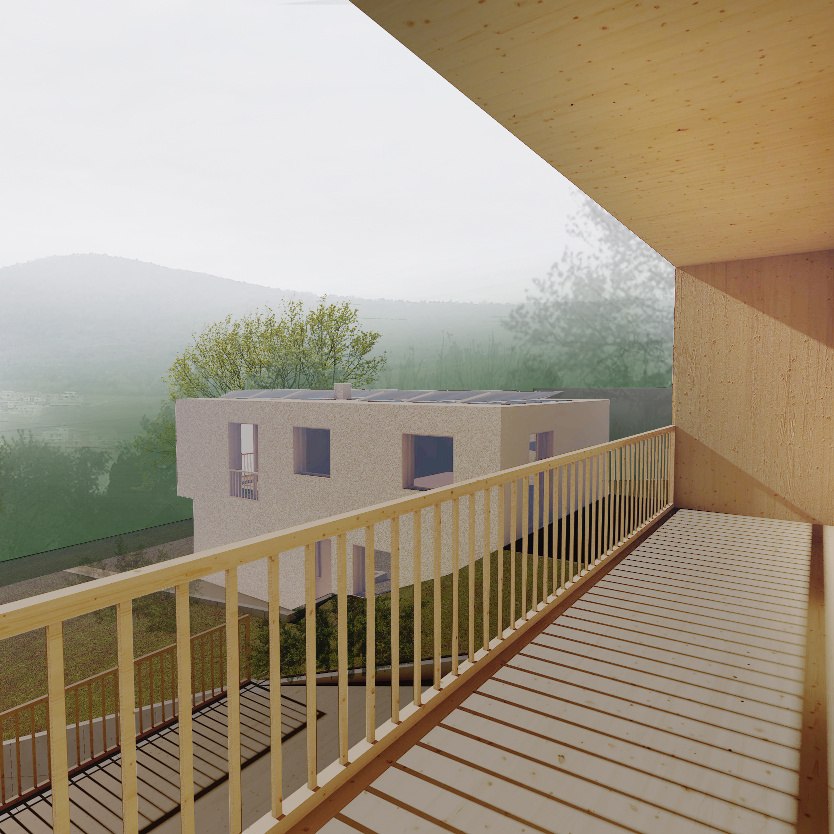 Generációs társasház hegyvidékre, III.kerület